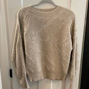 a new day Textured Cream Sweater